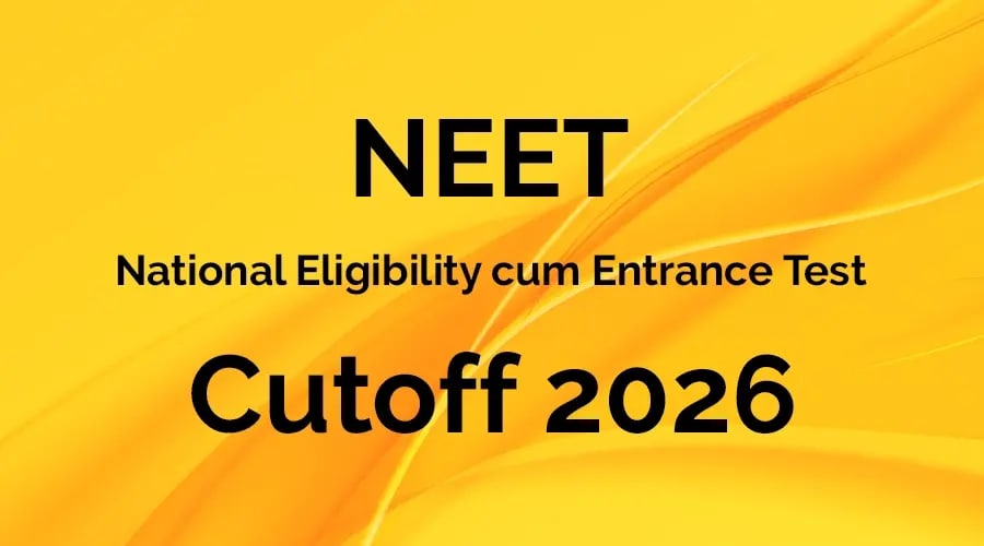neet-cutoff-2026 NEET cutoff 2026 graphic highlighting National Eligibility cum Entrance Test cutoff details for medical aspirants.